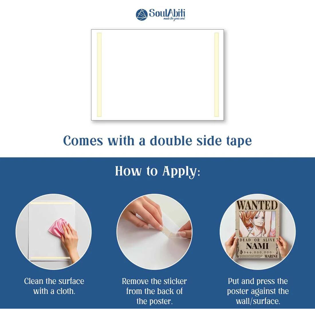 Soulabiti One Piece Wanted Poster Set Anime Straw Hat Pirates Luffy Zoro Sanji Nami Gear 5 Wall Art (Pack Of 10 12X18 Inches) For Bedroom Living Room Office Decor