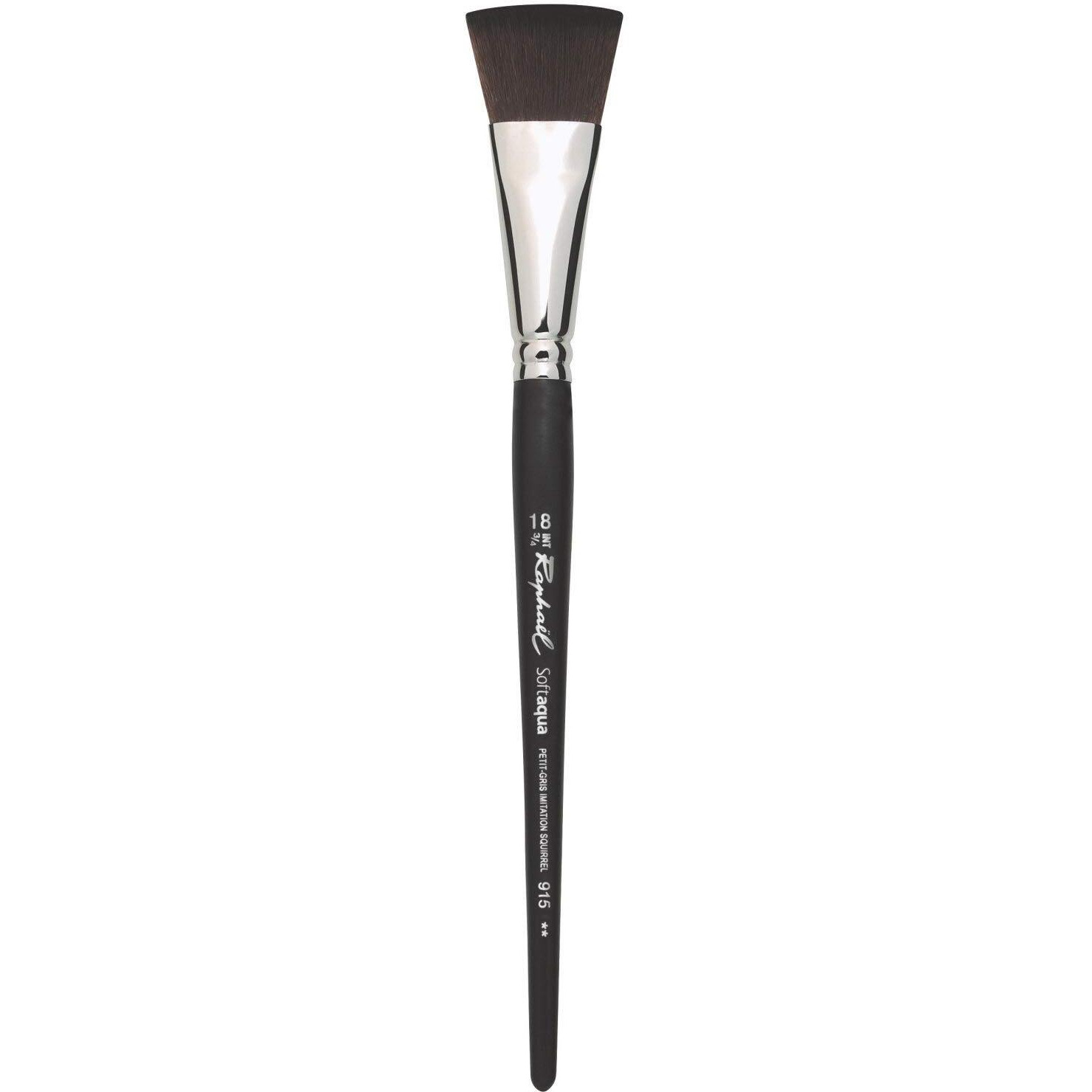 Sennelier Raphael Softaqua Watercolour Flat Brush No.18 |Ideal For Watercolor Paper, Mixed Media Pads, Or Illustration Board With Watercolors, Gouache, Inks, And Watercolor Pencils.