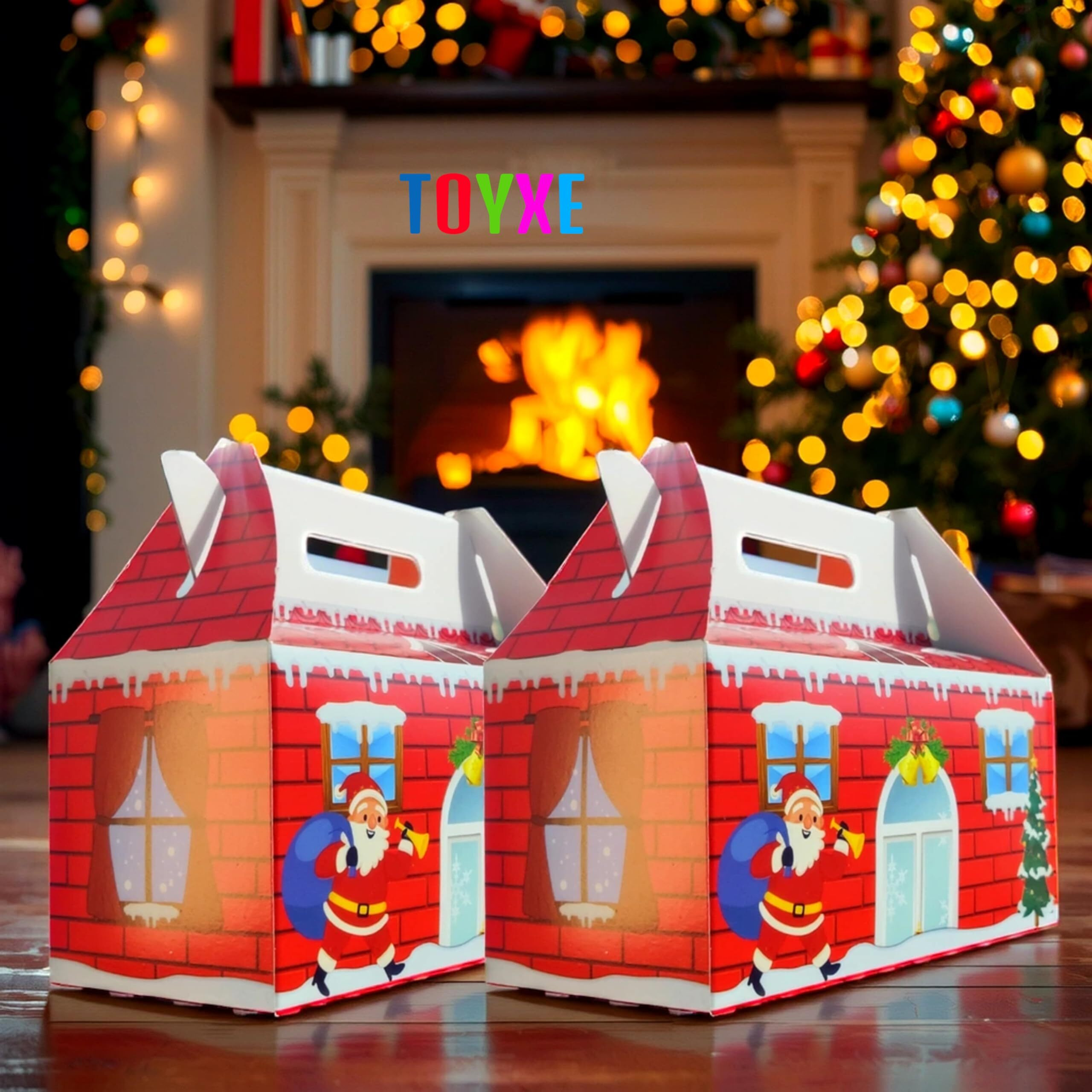 Toyxe Christmas Gift Empty Boxes Pack Of 24 Pcs