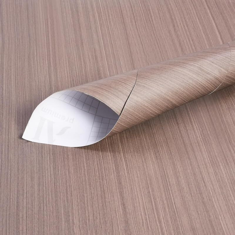 Radiance Revive-Wall Stickers, Wooden Texture Furniture Film,Interior Film,Wallpaper For Cupboards Door,Almirah,Refridgerator,Tabletop,Wall,Diy & Other Renovation (24 * 84Inch)