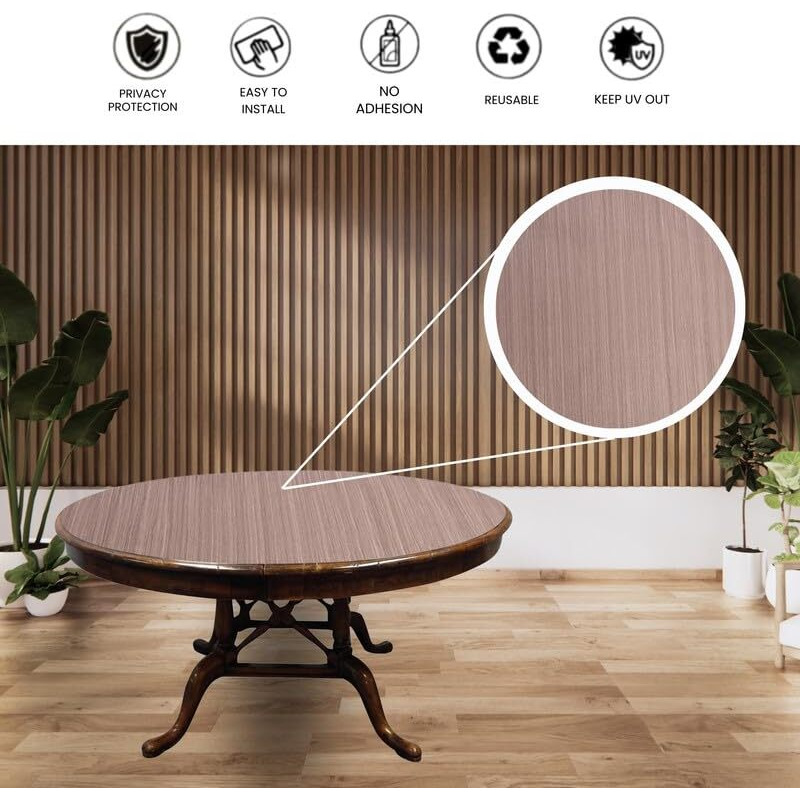 Radiance Revive-Wall Stickers, Wooden Texture Furniture Film,Interior Film,Wallpaper For Cupboards Door,Almirah,Refridgerator,Tabletop,Wall,Diy & Other Renovation (24 * 84Inch)