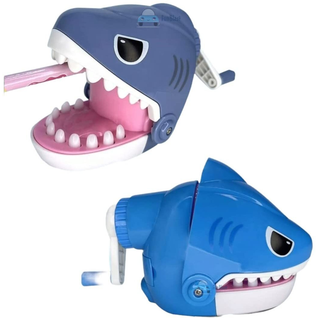 Funblast Sharpener For Kids  Shark Theme Pencil Sharpener, Table Sharpener Machine, Birthday Return Gift, Sharpeners For School Supply And Office (Random Color)