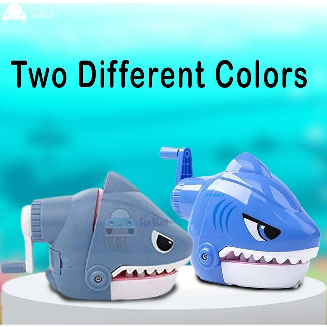 Funblast Sharpener For Kids  Shark Theme Pencil Sharpener, Table Sharpener Machine, Birthday Return Gift, Sharpeners For School Supply And Office (Random Color)
