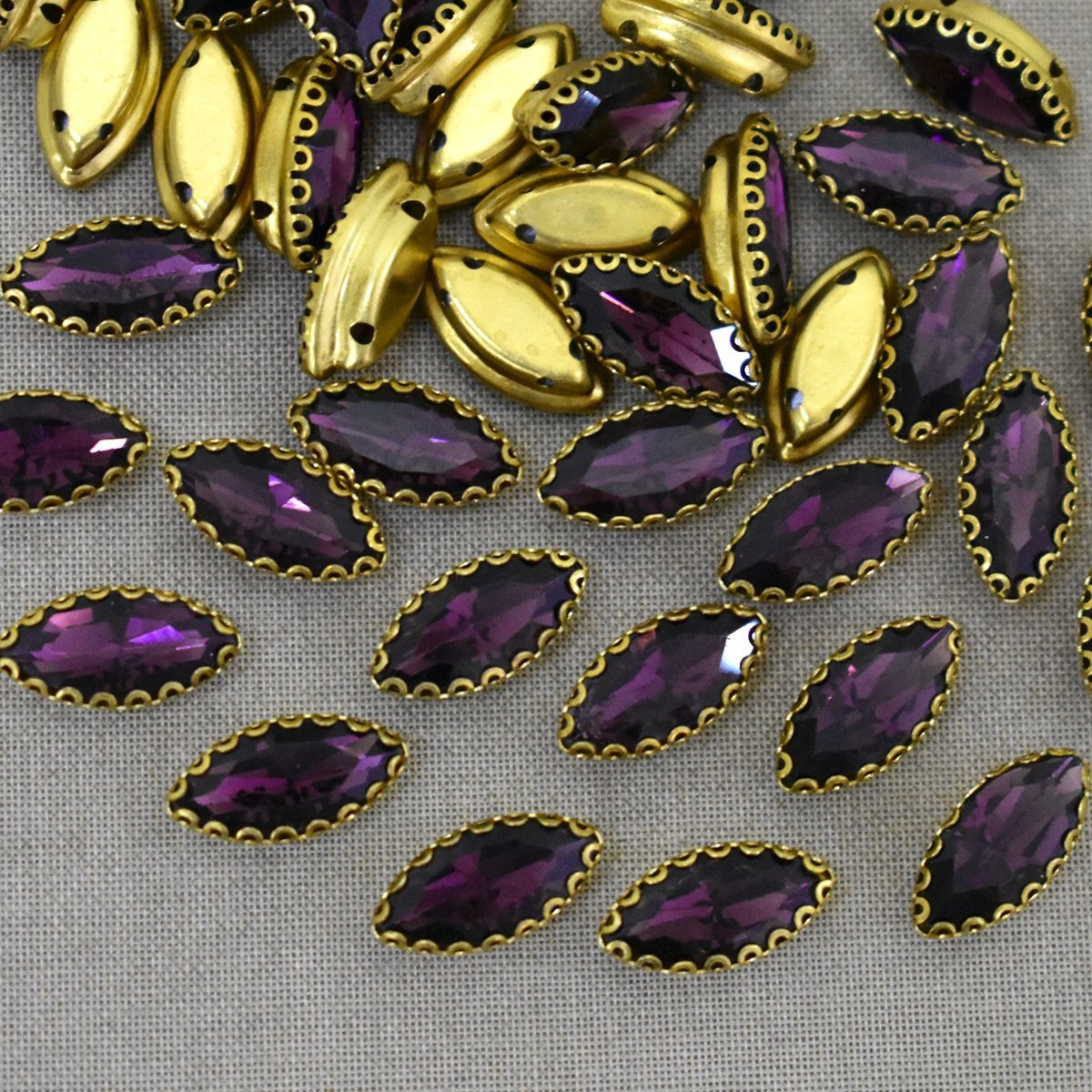 Embroiderymaterial Jewellery Making Sew On Rhinestone(25 Pieces)