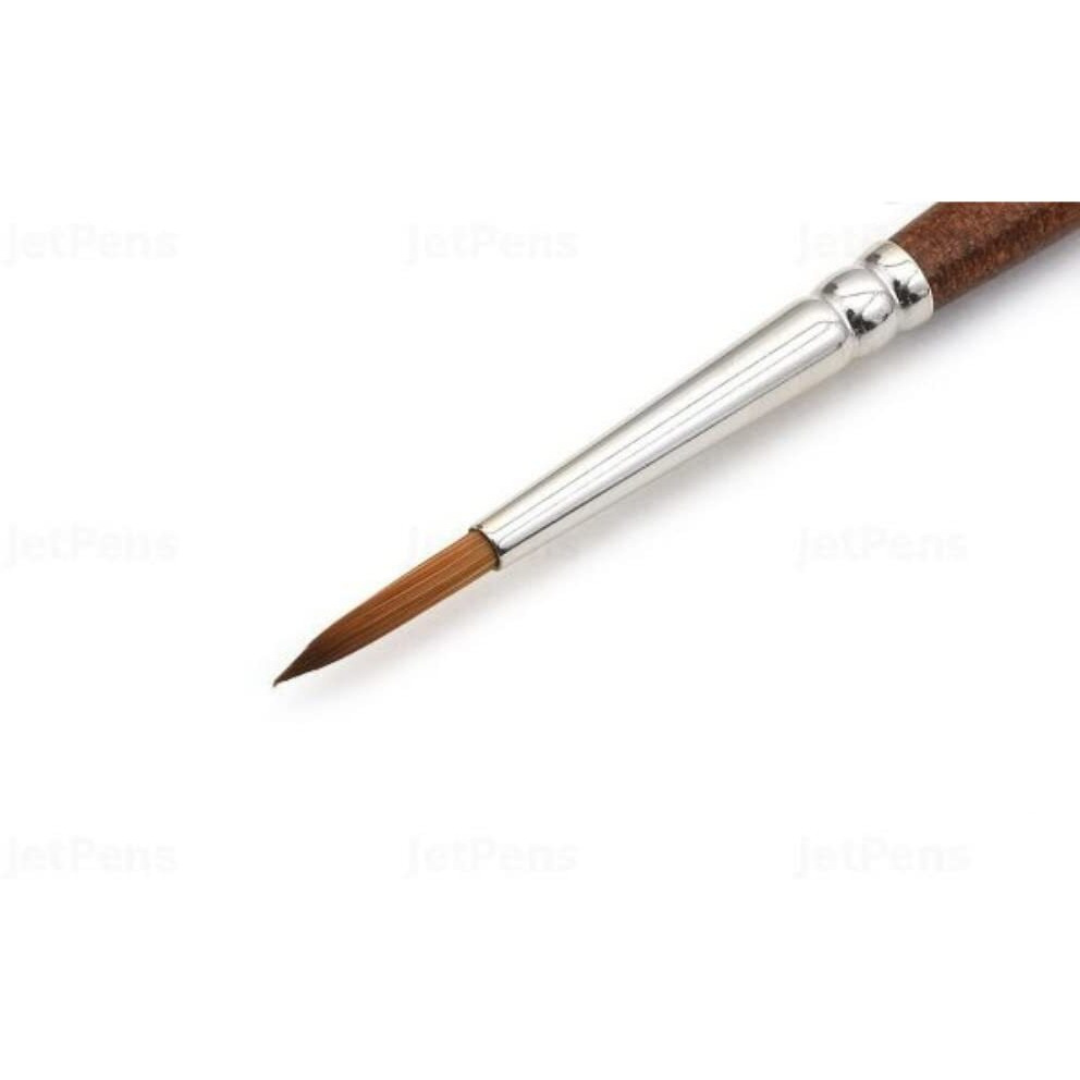 Sennelier Raphael Precision Watercolour Round Brush No.2 |Ideal For Watercolor Paper, Mixed Media Pads, Or Boards With Watercolors, Gouache, Inks, And Watercolor Pencils.