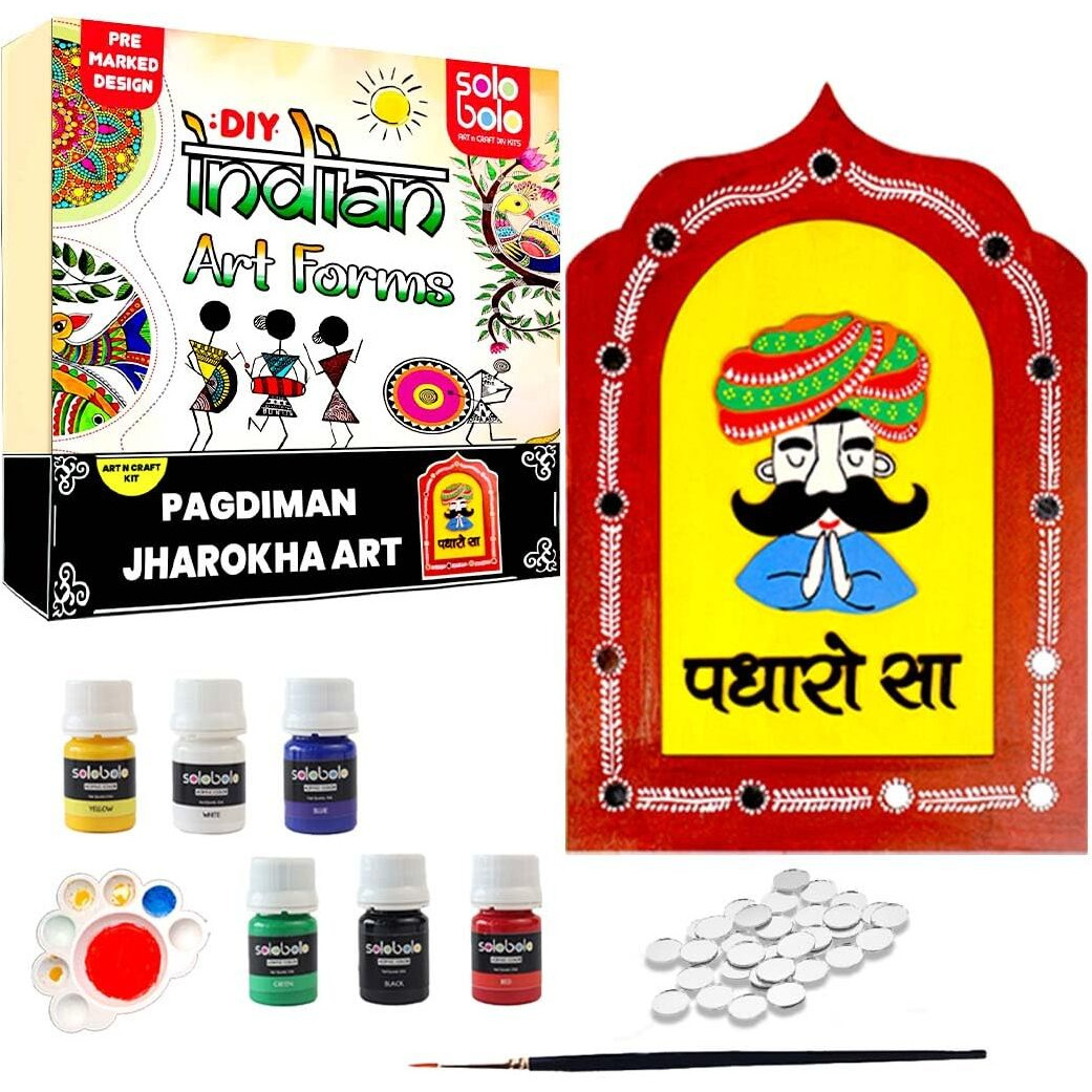 Solobolo Welcome Door Decor Item |Decorative Wall Art And Craft Kit | Bedroom | Home Decor | Office | Gift | Wall Hanging For Home Decoration | Balcony Decor | Birthday Gift For Age 5 6 7 8 9 10 12 15