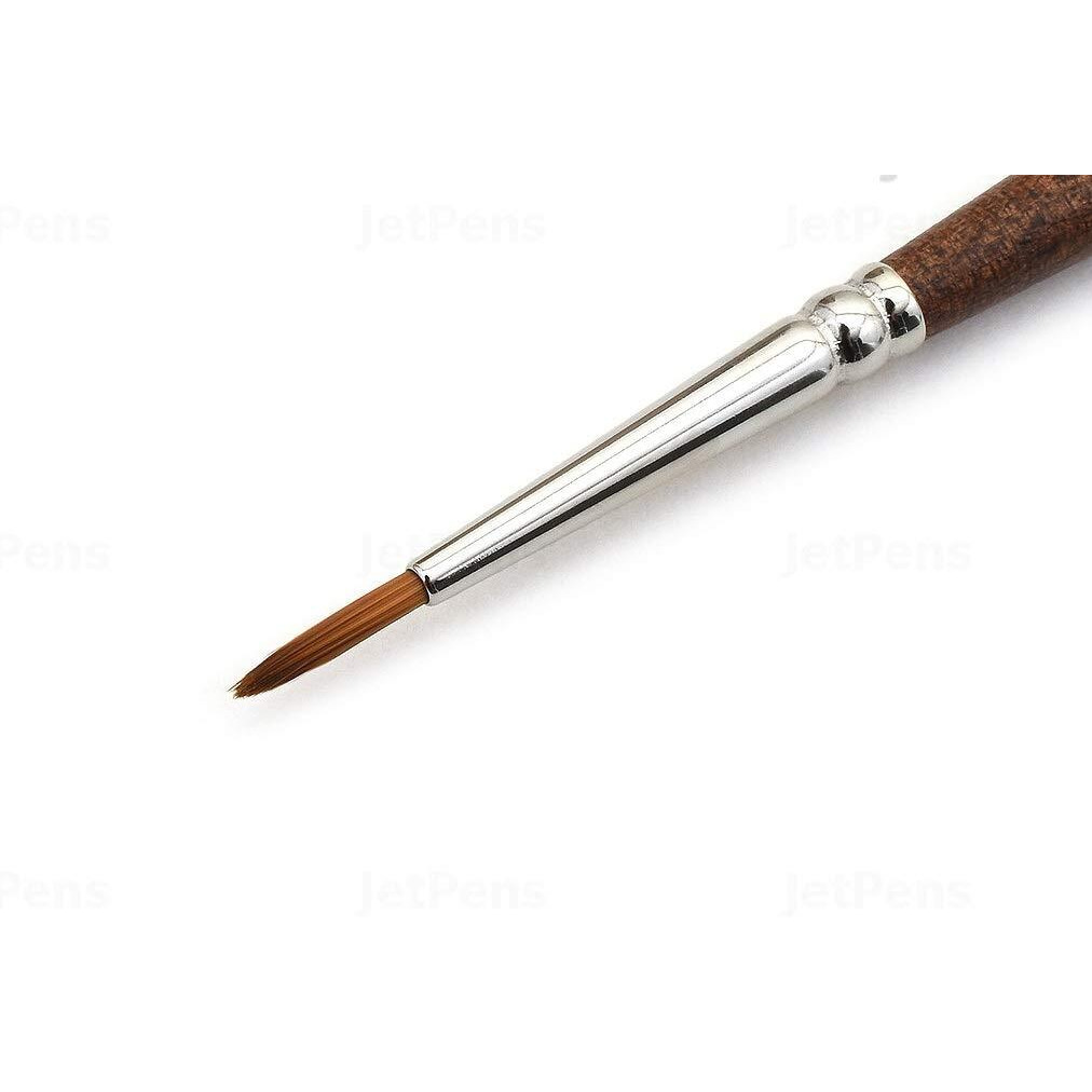Sennelier Raphael Precision Watercolour Round Brush No.2/0 |Ideal For Watercolor Paper, Mixed Media Pads, Or Boards With Watercolors, Gouache, Inks, And Watercolor Pencils.