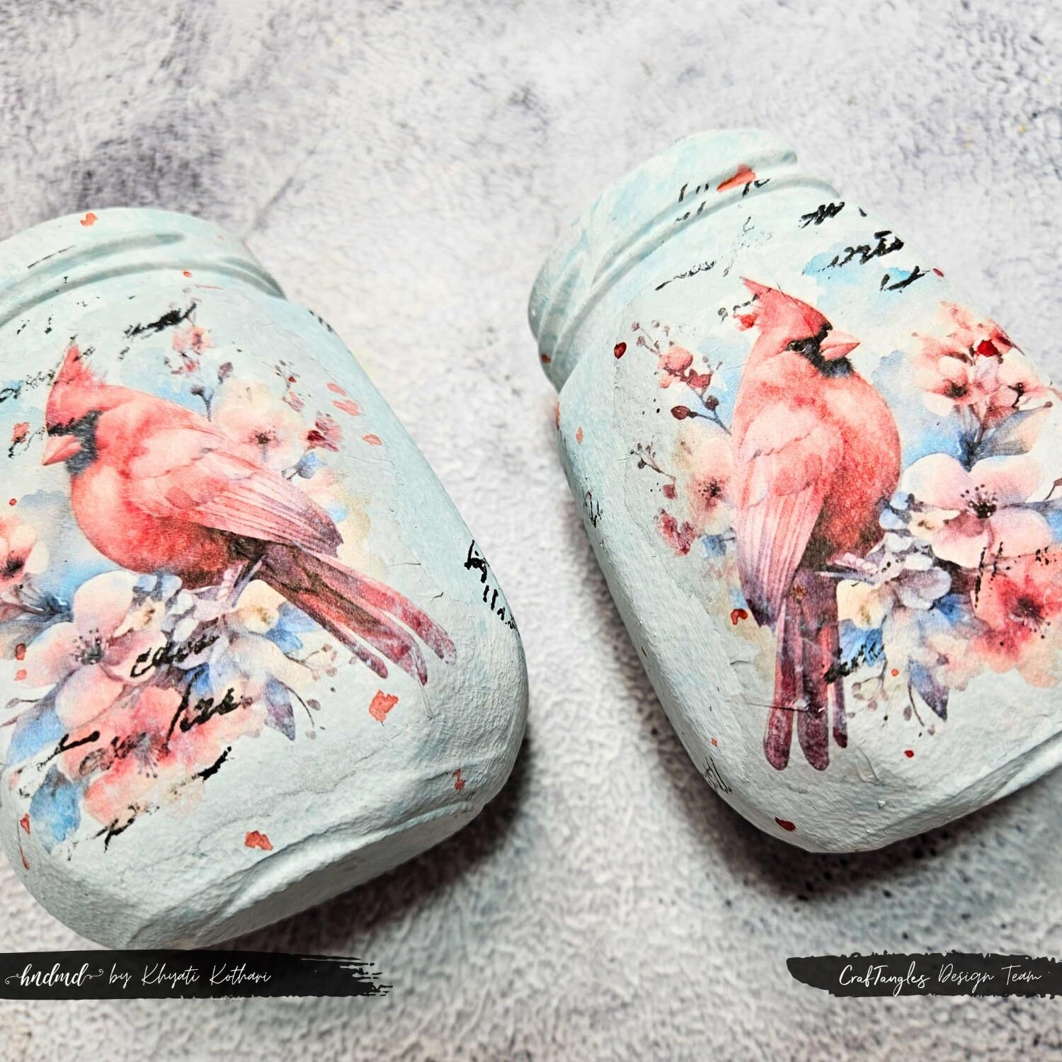 Craftangles Decoupage Napkin / Tissue / Collage Paper - Combo 19 (Pack Of 5)