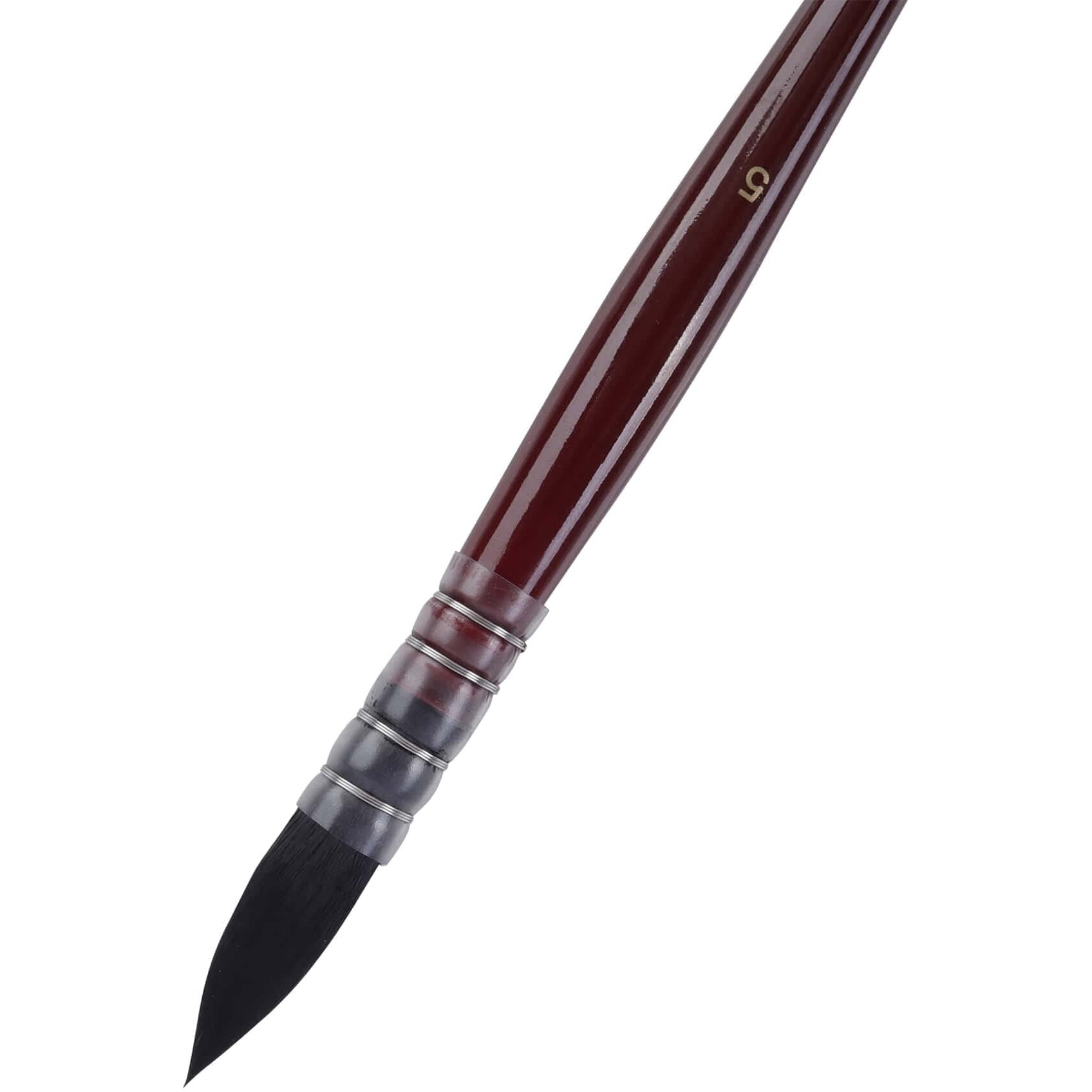 Kabeer Art Pointed Synthetic Watercolor Quill Mop Brush (Size 5)