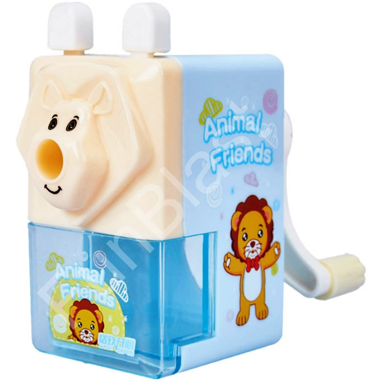 Funblast Sharpener For Kids - Sharpener For Pencil, Pencil Sharpener, Animal Shaped Pencil Sharpener, Sharpener, Sharpener For Kids Stylish, Stationary Set For Kids, Girls, Boys
