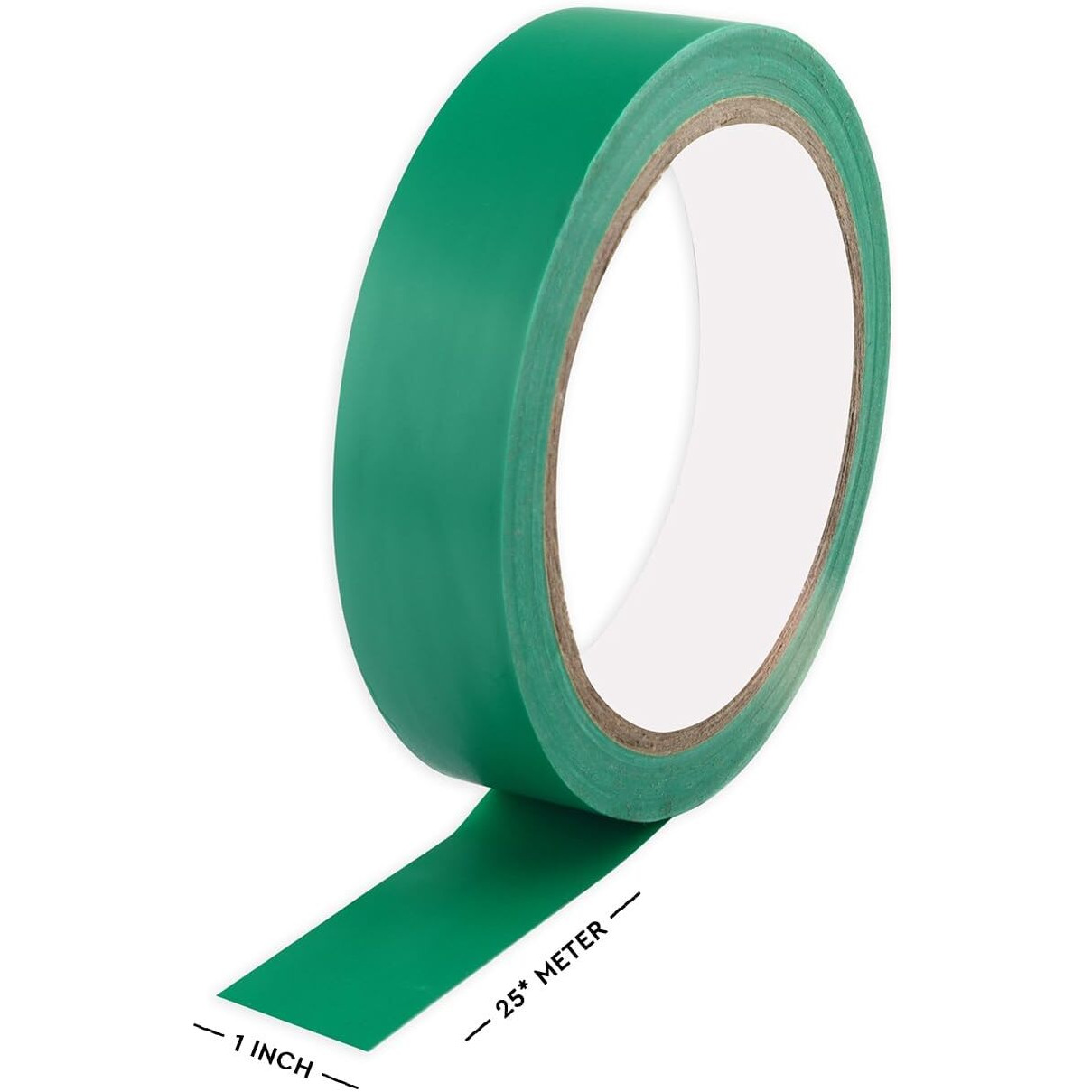 Tree Maison Coronating Homes Vastu Yellow Green Tape | Size - 1 Inch (24 Mm) Approx | Length- 20 Meter (Approx) | Vastu Tape Remedy For Toilet | Vastu Tape For Main Door Entrance | Pack Of 2
