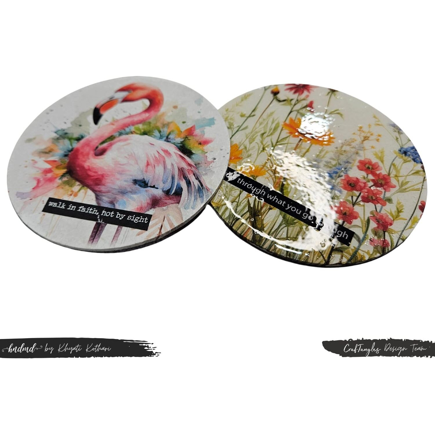Craftangles Decoupage Napkin / Tissue / Collage Paper - Combo 11 (Pack Of 5)