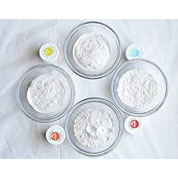 Oswal Sanskar Rangoli Colors Natural Organic/White Powder For Pooja Set/Special Occasions/For Rangoli Daily Pooja Needs (White Colour Each Have To 100 Gram Pack) Rangoli Color Powder