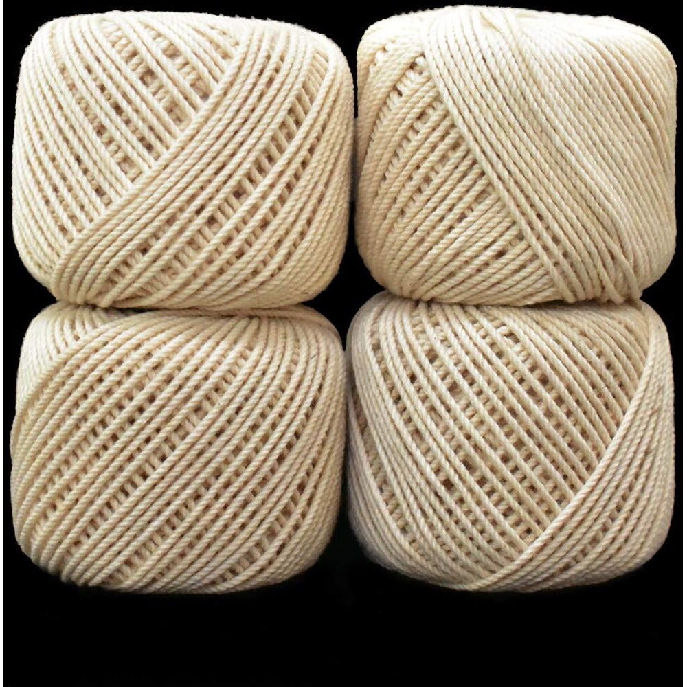 Embroiderymaterial Piping Thread For Sewing Purpose Pack Of 4 Rolls (25Mtr Each Roll)