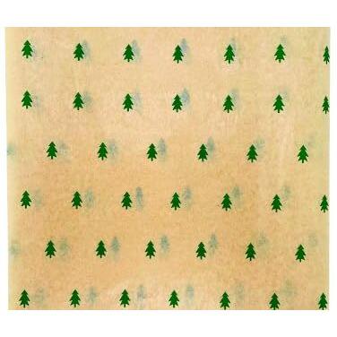 Kidsy Winsy Gift Wrapping Paper (Xmas Trees) | Tissue Paper Gift Wrap | Bouquet Wrapping Paper | Art And Craft | Recyclable Wrapping Paper | Lightweight And Soft | 80 Sheets, 18 Gsm (20 X 20 Inches)