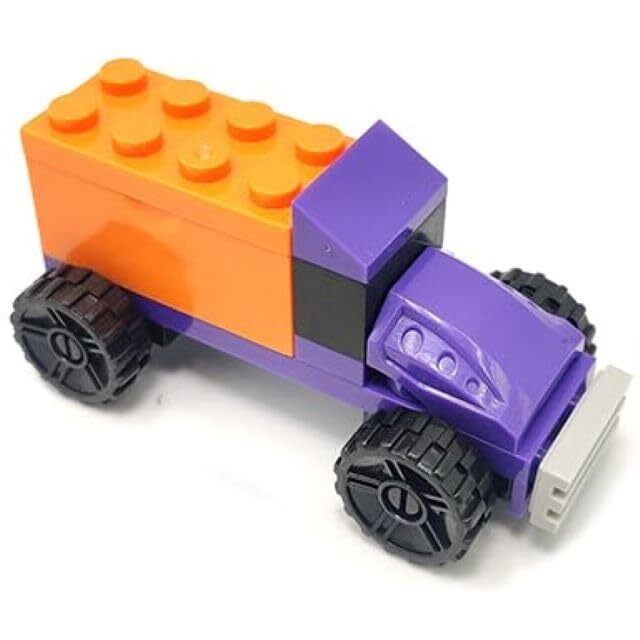 Kunya Diy Puzzle Pencil Sharpeners 1 Pieces Stationery Puzzle In Bricks Characters Blocks Assemble Diy For Kids Boys And Girls Return Gift For Birthday 5+ Years (Truck)