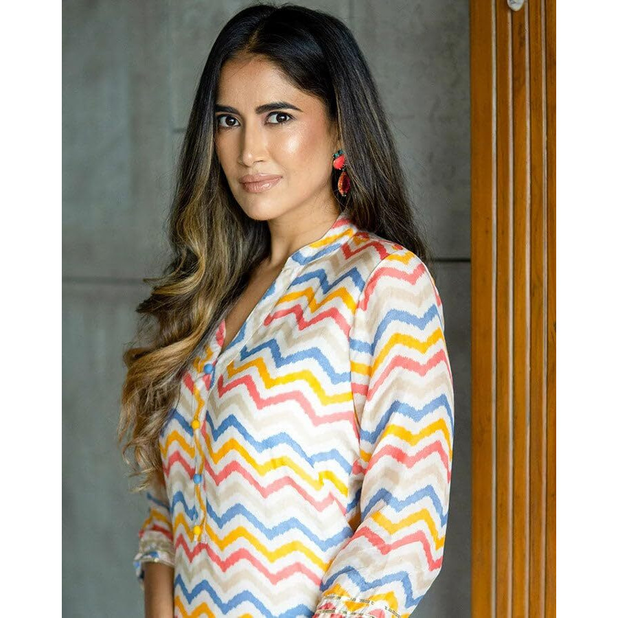 Lookmark Kurta Set Sizzle With Ethnic Flair Make Heads Turn With Our Vibrant Cotton Blend Printed Kurti Pant Sets Multicolour