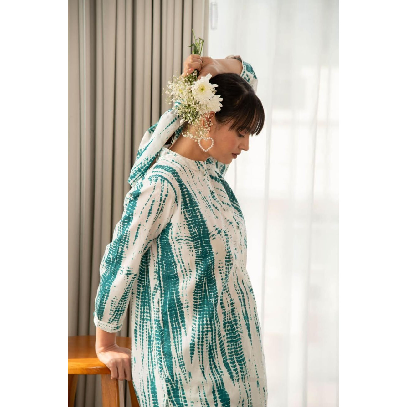 Lookmark Women's Printed Cotton Blend Straight Kurta Pant Set - Elegant Ethnic Wear Ensemble For Modern Women, Perfect For Any Occasion (Az-Lm-Og-Ks2119-Xxl) White