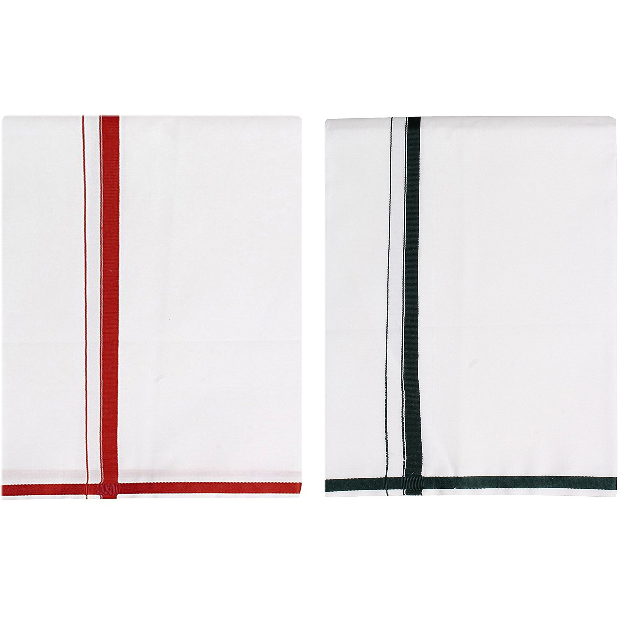 Prakasam Cotton Mens Fantacy Cotton Single (1.30X2.00 Meter) 2 Colour Combo Dhoti (Combo-4)