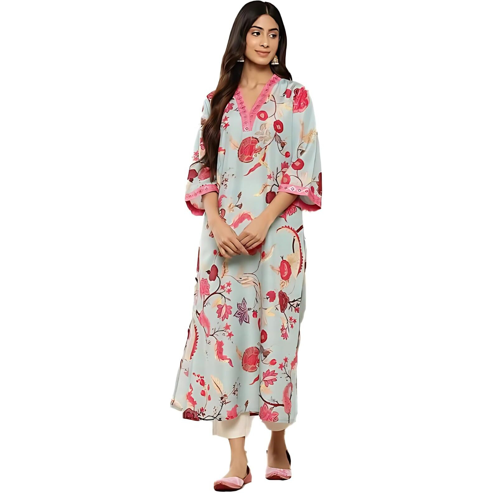 Varanga Women Kurta Set  Elegant, Comfortable, And Stylish, Perfect For Casual, Festive, Or Semi-Formal Occasions With A Timeless Traditional Appeal
