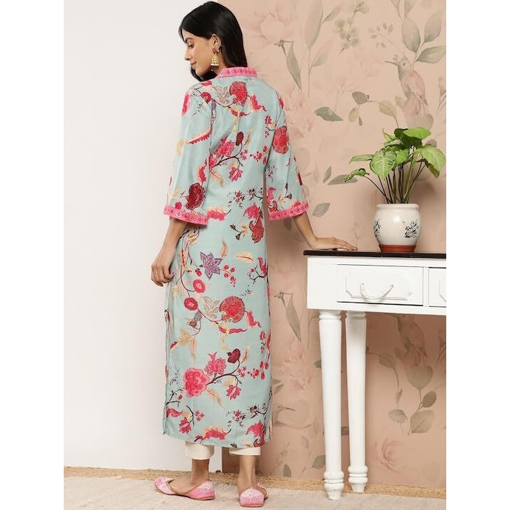 Varanga Women Kurta Set  Elegant, Comfortable, And Stylish, Perfect For Casual, Festive, Or Semi-Formal Occasions With A Timeless Traditional Appeal