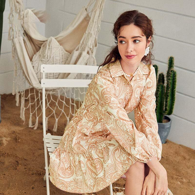 Dhruvi Trendz Womens Slub Rayon Women Western Dresses Regular Fit Dress (Dt-Wd1127_Orange_2Xl)