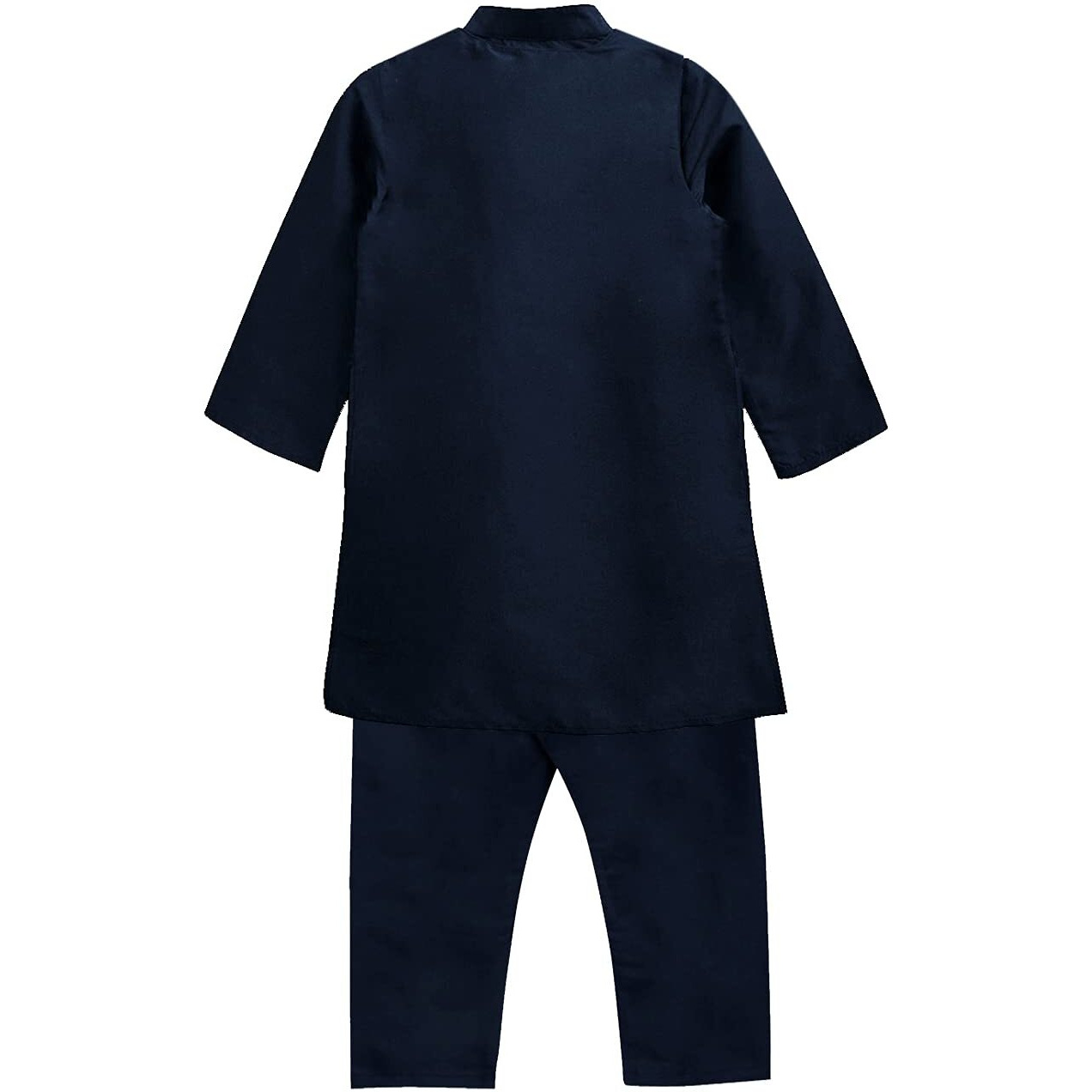 A.T.U.N. (All Things Uber Nice) Boy's Regular Kurta Pyjama Set (Bkls Kpp_Navy 6-12 Months)