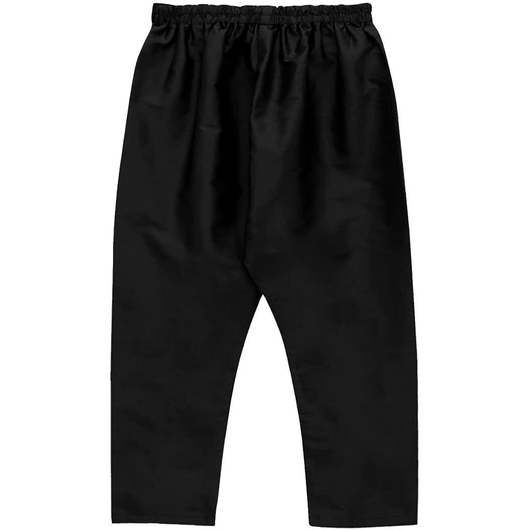 A.T.U.N. (All Things Uber Nice) Boy's Regular Kurta Pyjama Set (Bkls Kpp_Black 4-5 Years)