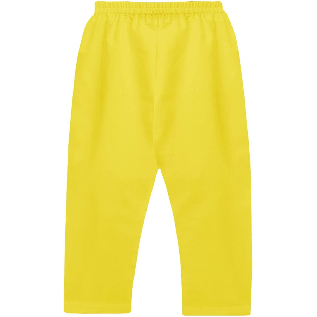 A.T.U.N. (All Things Uber Nice) Boy's Regular Kurta Pyjama Set (Bkls Fla_Yellow-Multi 2-3 Years)