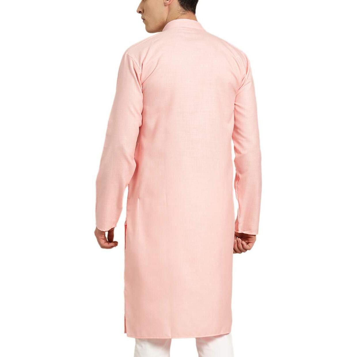 Sojanya (Since 1958 Men's Cotton Pink Only Kurta Size 38