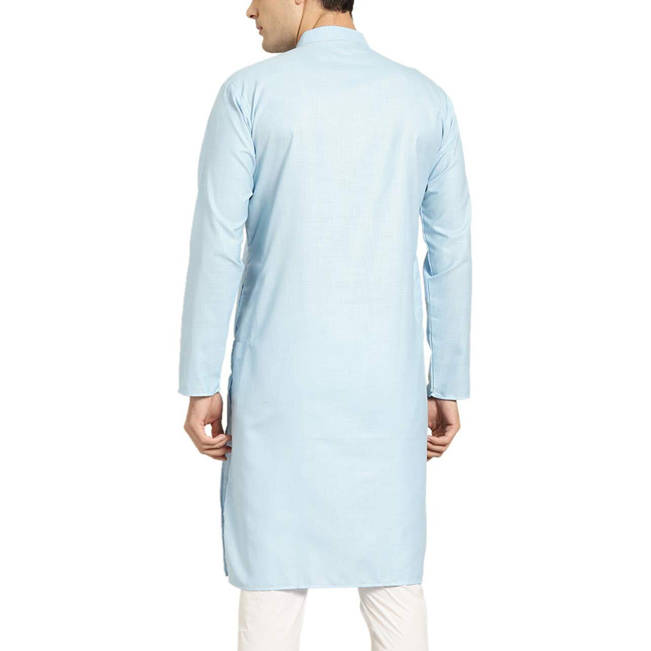 Sojanya (Since 1958 Men's Cotton Blue Only Kurta Size 40