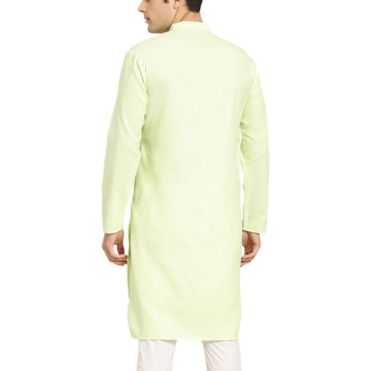Sojanya (Since 1958 Men's Cotton Green Only Kurta Size 40