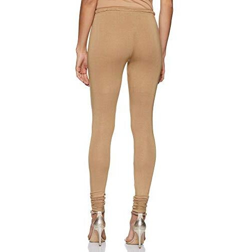 W For Woman Chudidar Synthetic Bottom (18Fes094-46971_Light Gold_Wl)