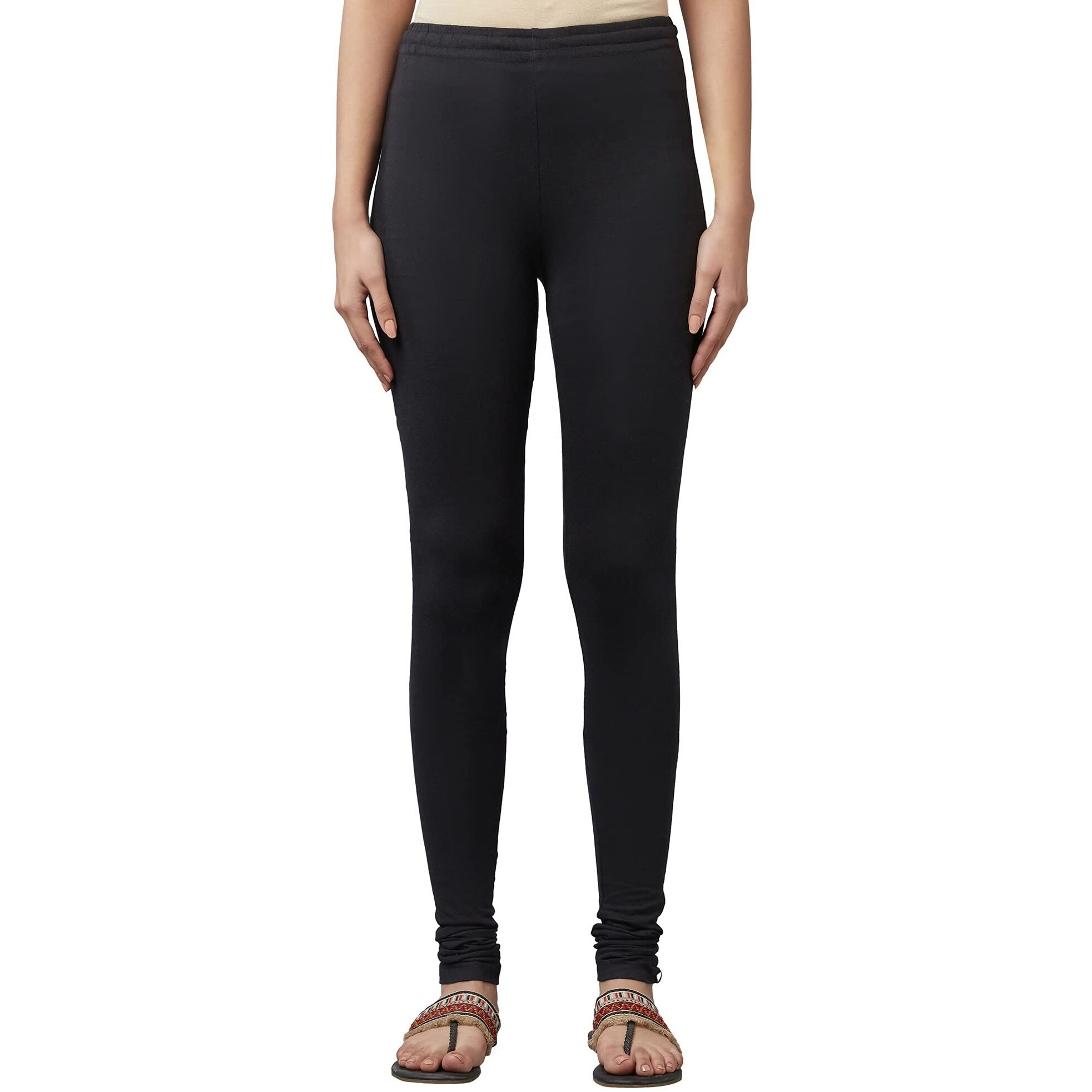W Pure Cotton Strechable Ankle Length For Women Churidar For Women | Ankle Length For Women | Pure Cotton Churidar For Women | Leggings For Women | W For Woman