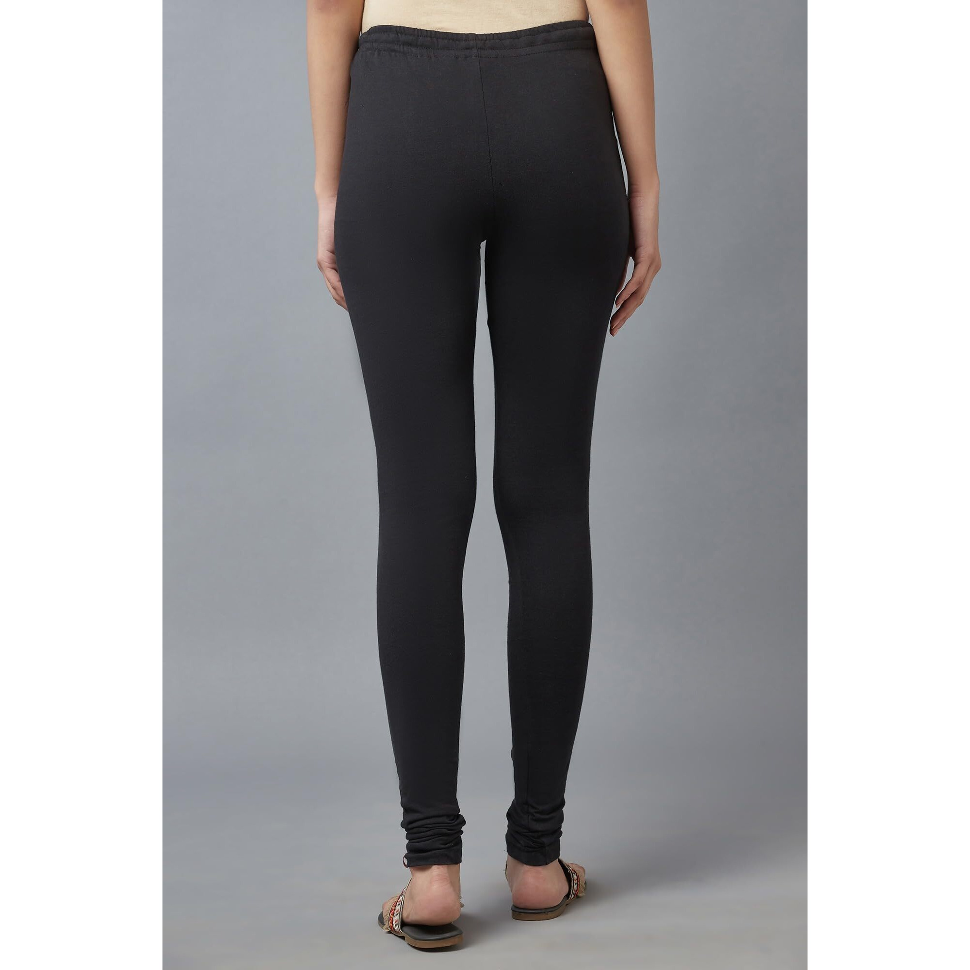 W Pure Cotton Strechable Ankle Length For Women Churidar For Women | Ankle Length For Women | Pure Cotton Churidar For Women | Leggings For Women | W For Woman