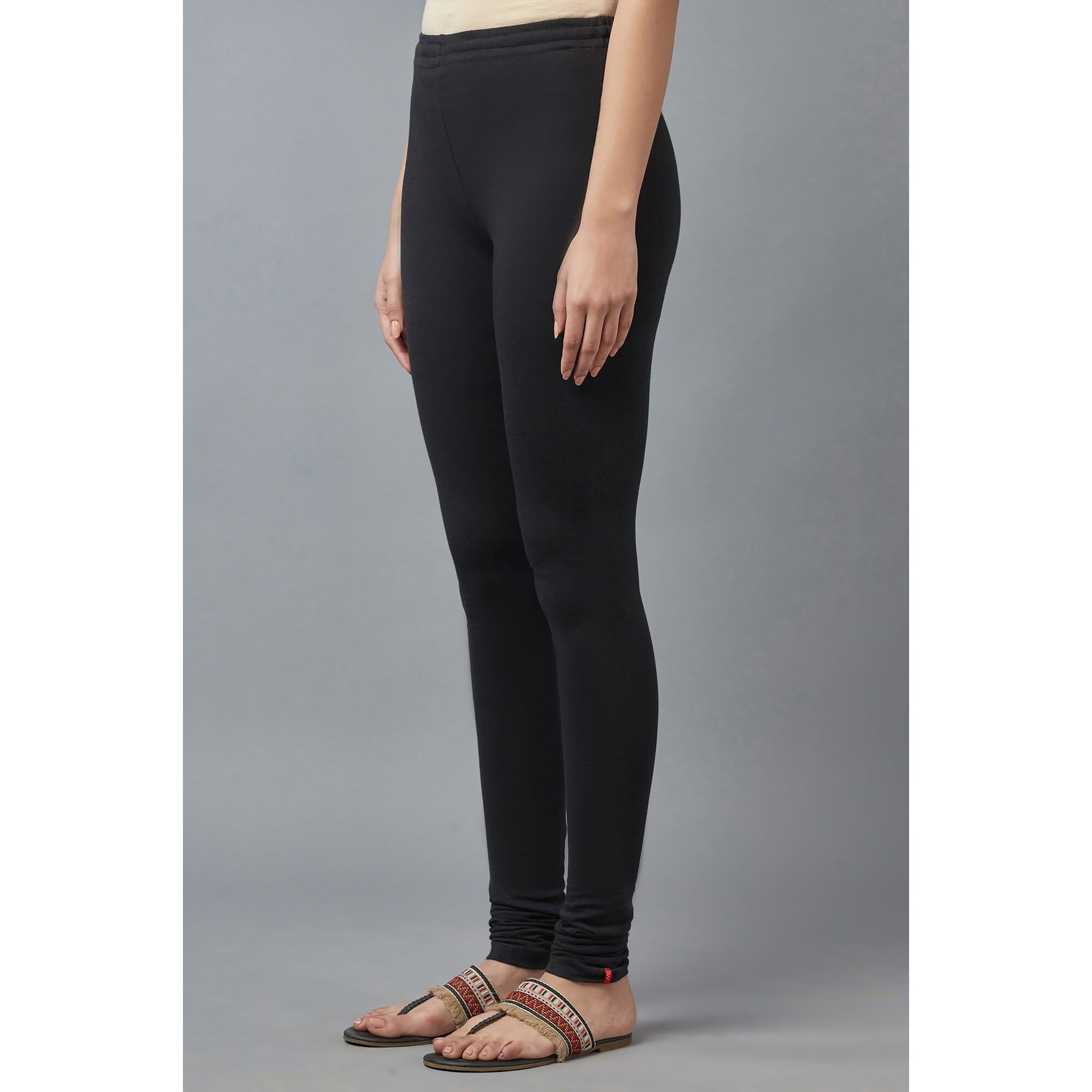 W Pure Cotton Strechable Ankle Length For Women Churidar For Women | Ankle Length For Women | Pure Cotton Churidar For Women | Leggings For Women | W For Woman