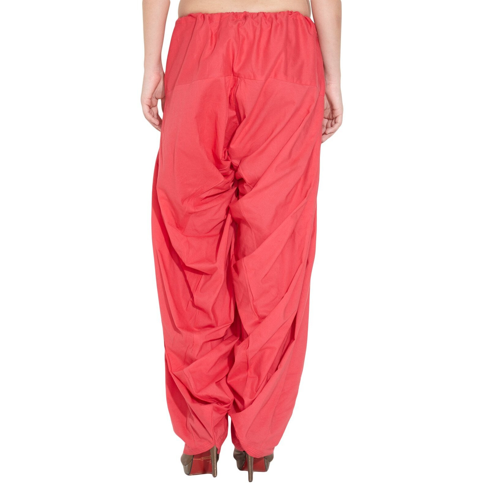 Aurelia Women's Cotton Patiala (Crk60025-00360_Pink_Fs)