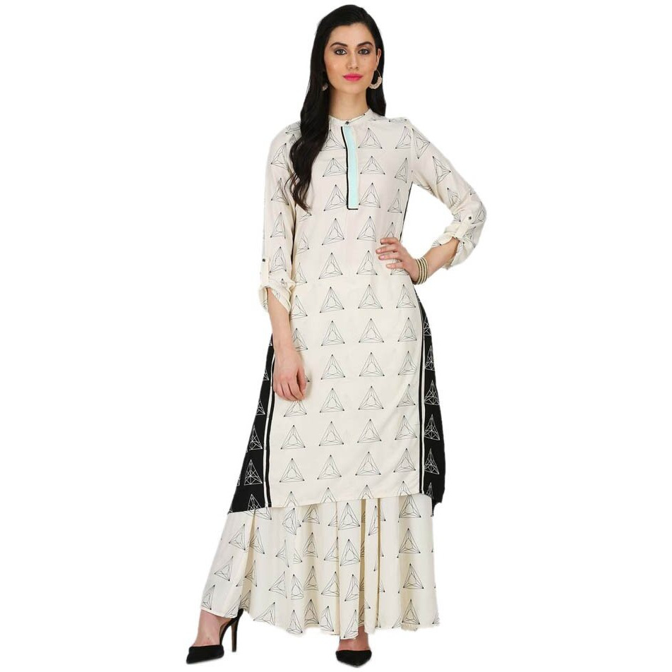 W For Woman Straight Kurta (17Fe16680B-58747_12_White)