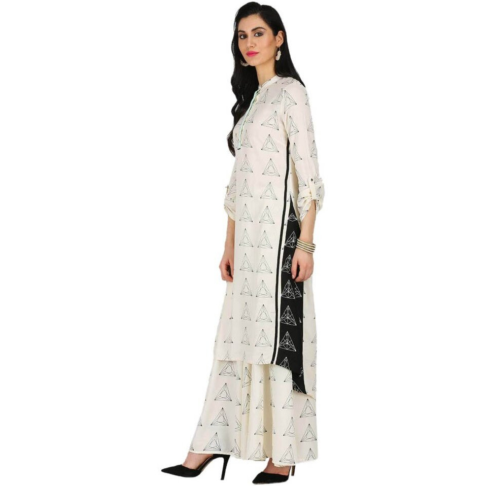 W For Woman Straight Kurta (17Fe16680B-58747_12_White)
