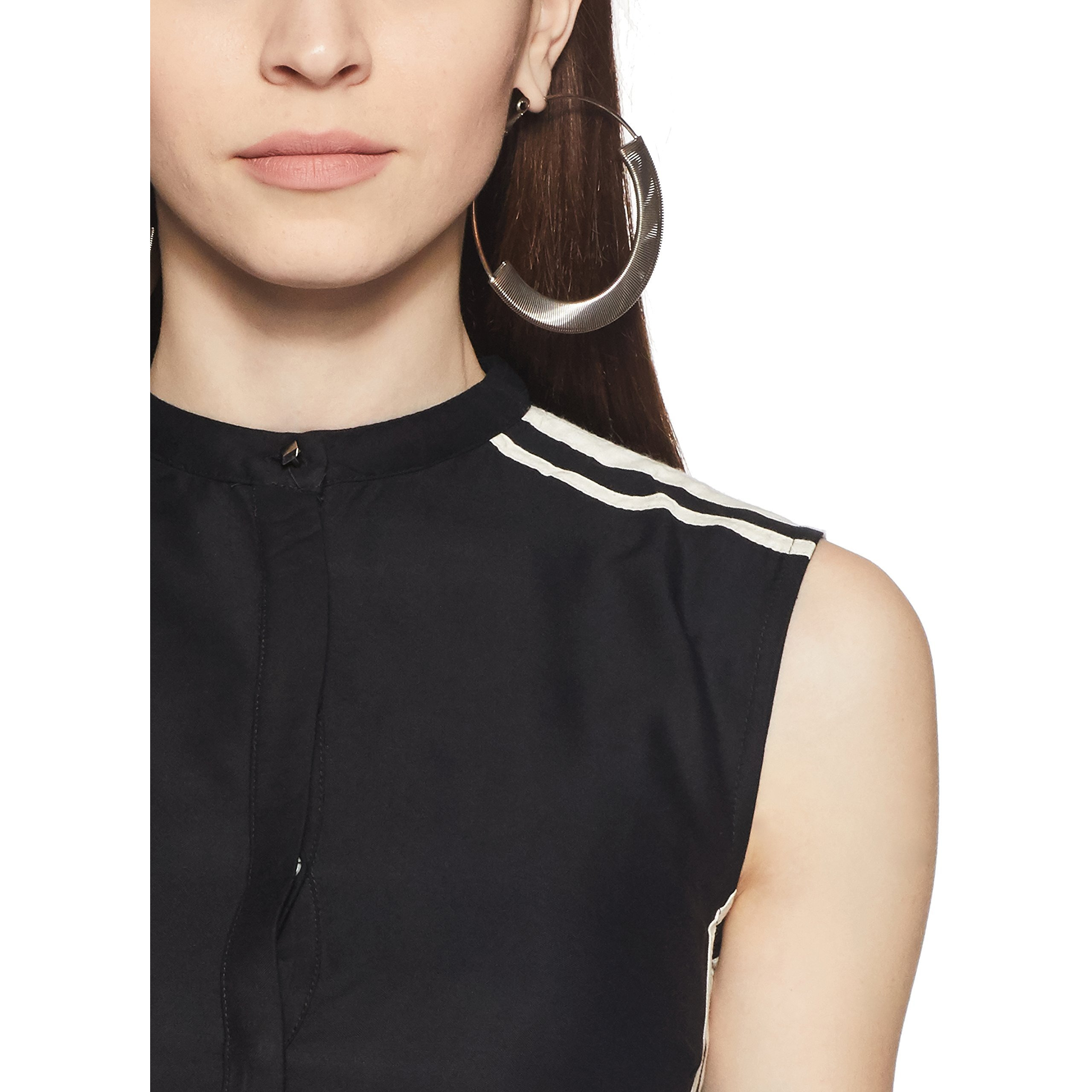 W For Woman Straight Kurta (17Fe16538-58746_6_Black)