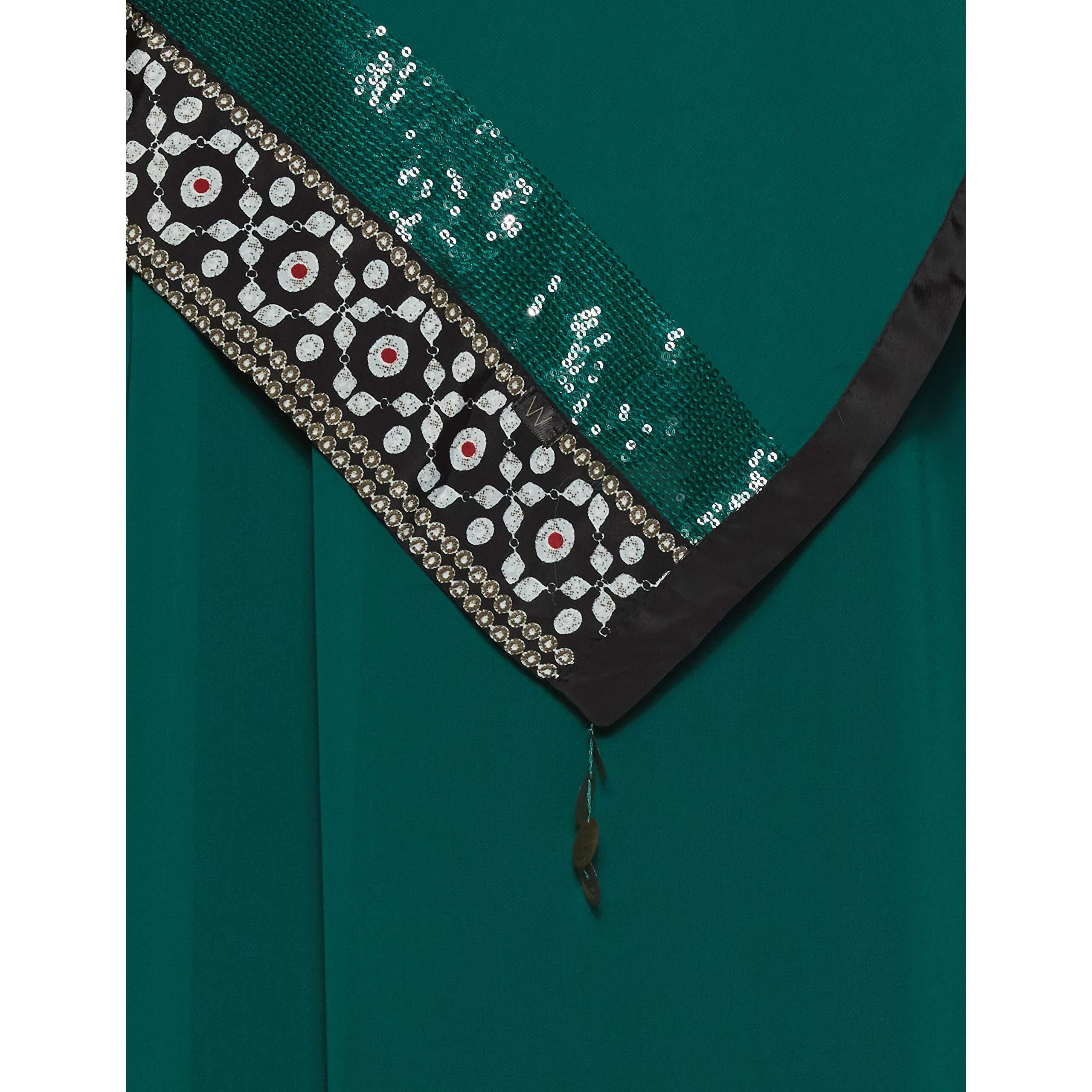 W For Woman Synthetic Dupatta (17Fes80750-65719_Wfs_Green)