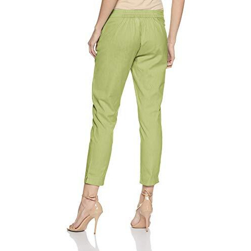 Aurelia Women's Straight Pants (17Auk60029-78919_Green_L)