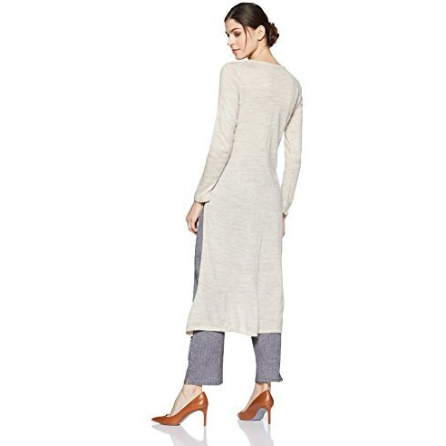Aurelia Women's Straight Winter Kurta (17Auk13295-02761_Natural_Xl)
