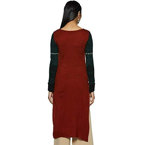W For Woman Straight Winter Kurta (17No17254-66143_Koi_6)