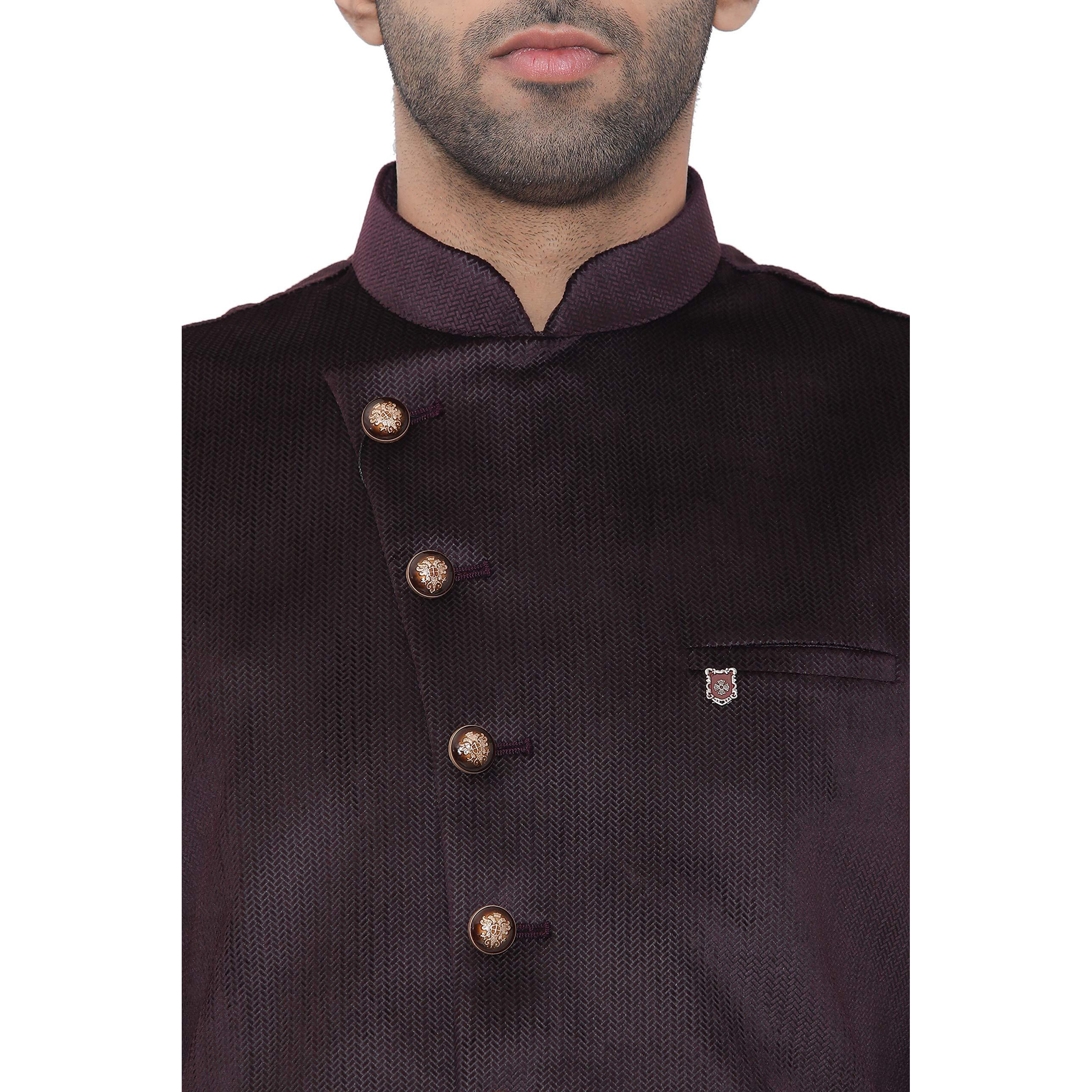 Manyavar Men's Other (Wcba017_Purple_M)