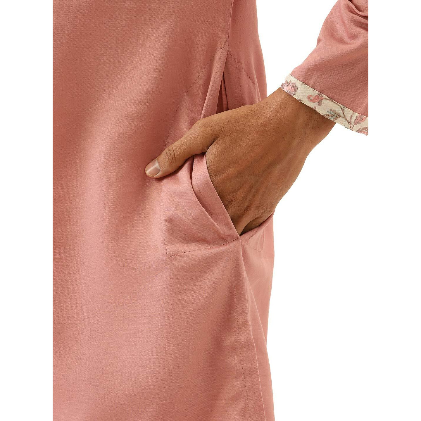 Manyavar Men's Viscose Regular Ethinic Wear (Jast158_Gajari_Xl)