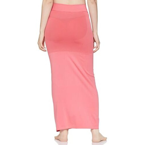 Zivame All Day Flared Mermaid Reversible Saree Shapewear - Red N Pink