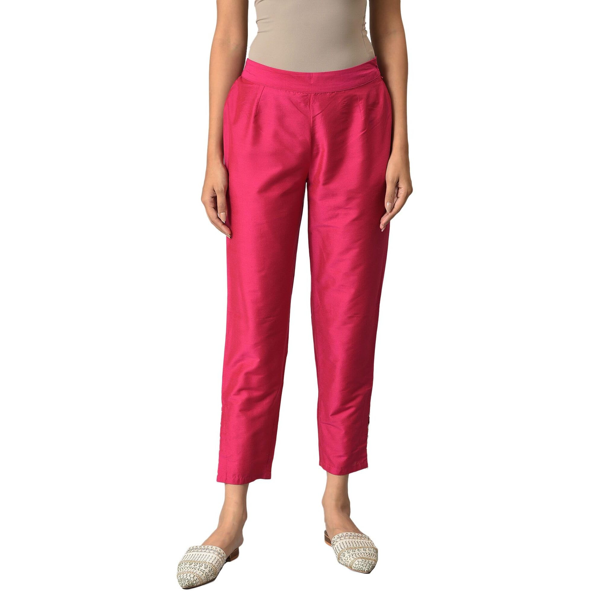 W Strechable Slim Pants For Women | Trousers For Women | W For Woman