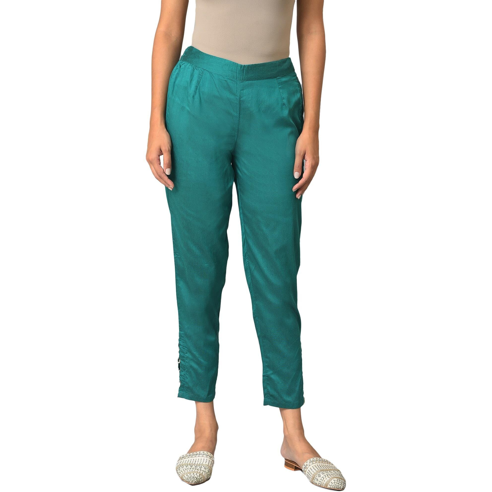 W Strechable Slim Pants For Women | Trousers For Women | W For Woman