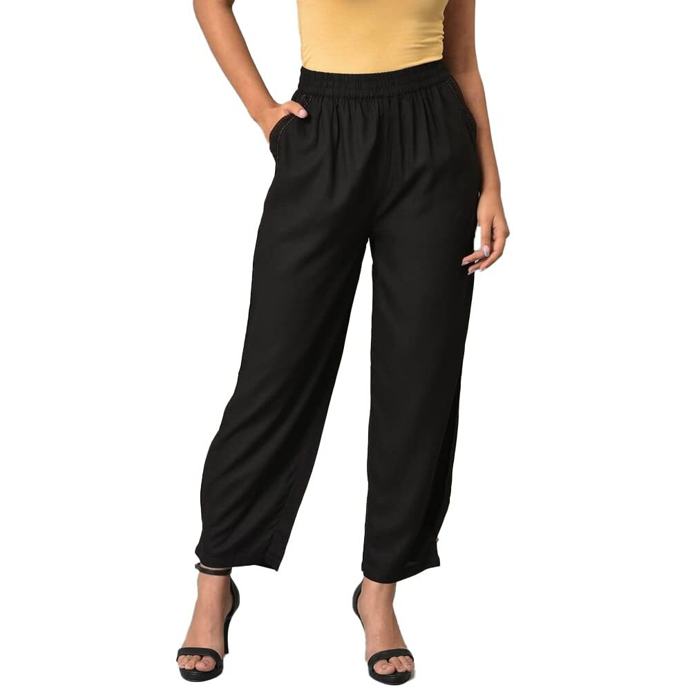 W For Woman W Strechable Straight Pants For Women | Trousers For Women